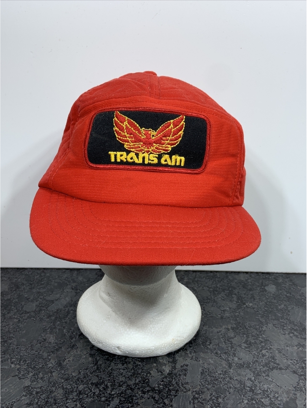 RARE Vintage Trans Am Snapback Trucker Hat Cap Embroidered Patch Foam Interior